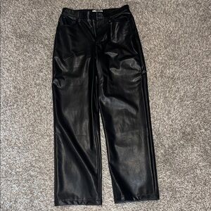 Abercrombie & Fitch leather pants